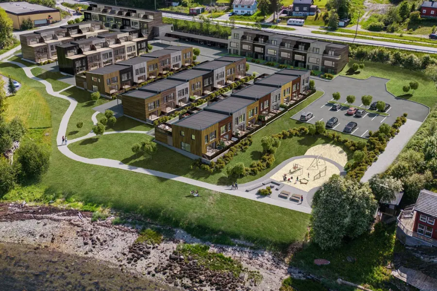 Illustrasjon Elistranda Park 